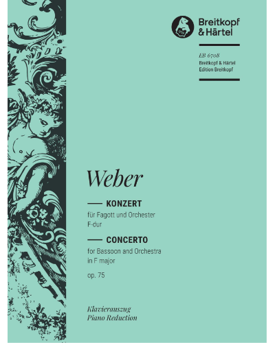 Bassoon Concerto in F major, op. 75 — 韦伯