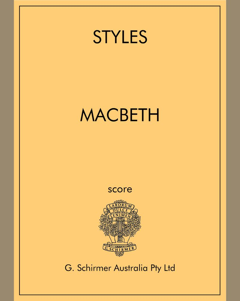 Macbeth — Luke Styles