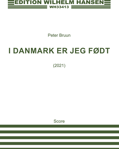 I Danmark er jeg født — Peter Bruun