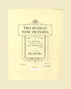 Gopak (No. 2 from 'Two Russian Tone-Pictures'), 'National Dance' — Arnold Bax