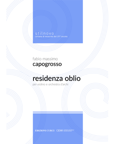 Residenza oblio — Fabio Massimo Capogrosso
