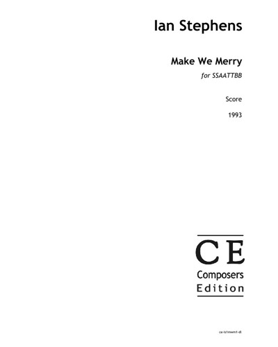 Make We Merry — Ian Stephens