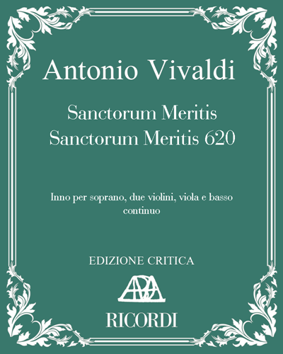 Sanctorum Meritis, RV 620 — 维瓦尔第