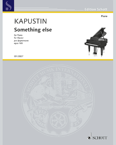 Something Else, op. 160 — 尼古拉·卡普斯汀