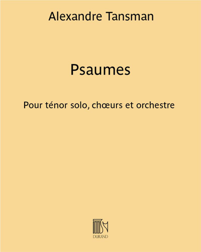 Psalms (118 - 119 - 120) — Alexandre Tansman