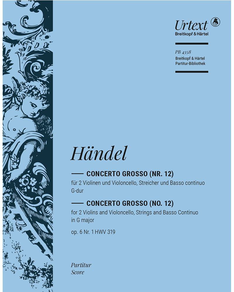 Concerto Grosso No. 12 in G major, op. 6/1, HWV 319 — 亨德尔