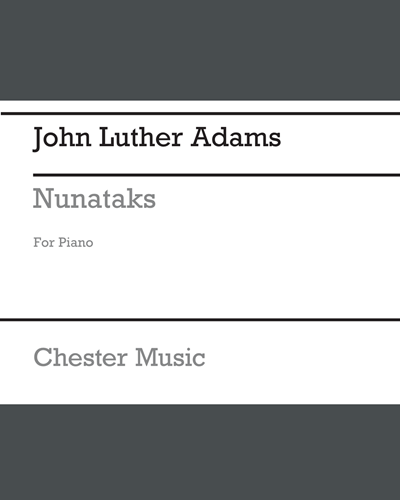Nunataks (Solitary Peaks) — John Luther Adams