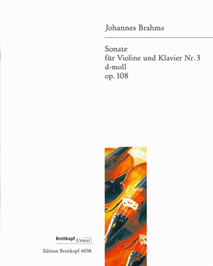 Sonata No. 3 in D minor, op. 108 — 勃拉姆斯
