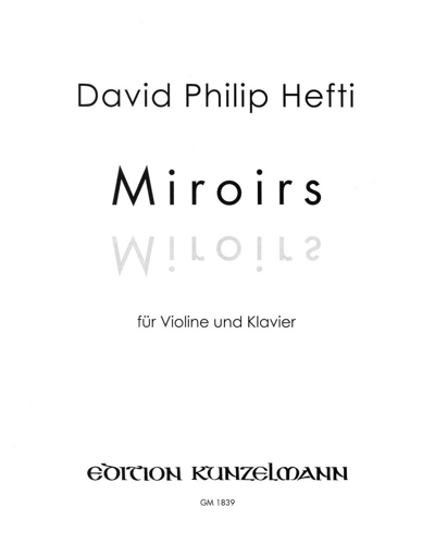 Miroirs — David Philip Hefti