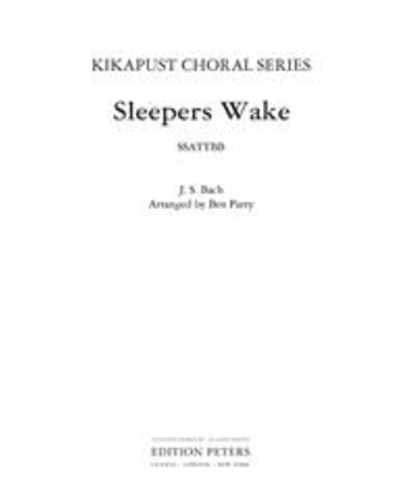 Sleepers Wake (from Cantata No. 140, BWV 140) — 巴赫