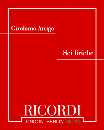 Sei liriche — Girolamo Arrigo