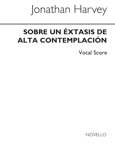 Sobre un Éxtasis de Alta Contemplación — 乔纳森·哈维