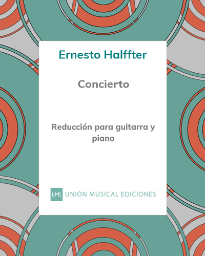 Concierto (Reduction for Guitar and Piano) — Ernesto Halffter
