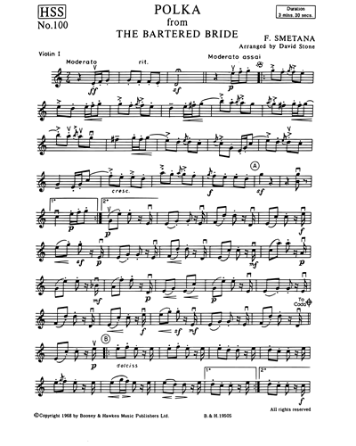 Polka (from 'The Bartered Bride') — Bedřich Smetana