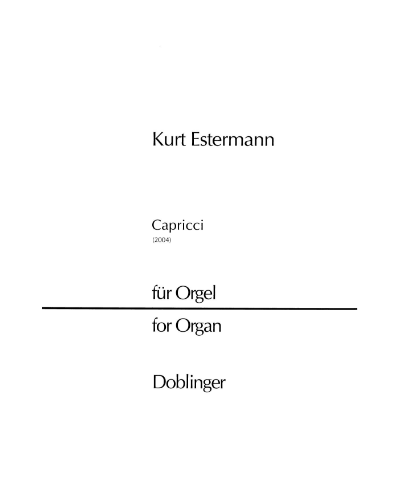 Capricci — Kurt Estermann