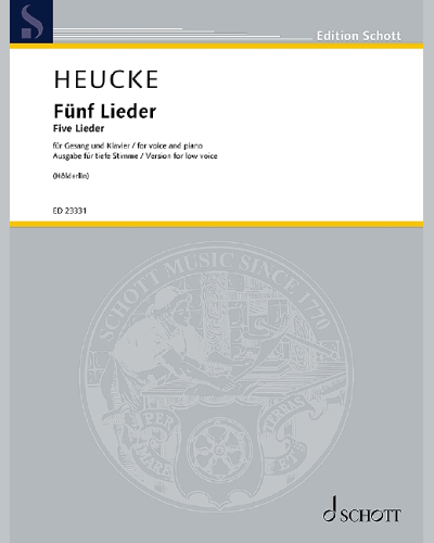 Five Songs, op. 99 — Stefan Heucke