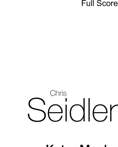 Kater Moshe — Chris Seidler