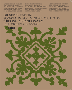 Sonata in Sol Minore "Didone abbandonata" Op. 1 n. 10 — Giuseppe Tartini