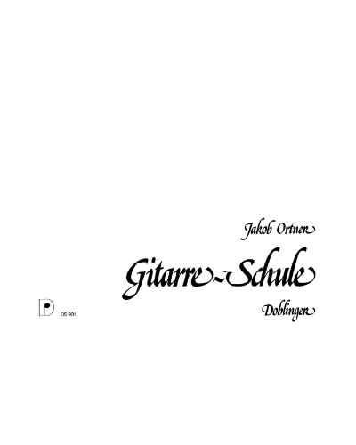 Guitar School — Jakob Ortner
