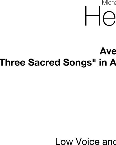 Ave Maria — Michael Head