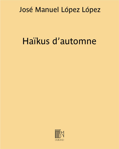Haïkus d'automne — José Manuel López López