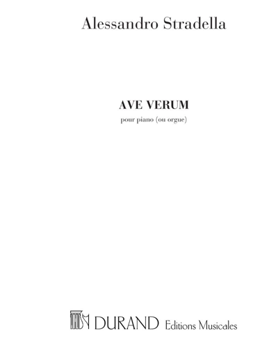 Ave verum — 亚历山德罗·斯特拉代拉