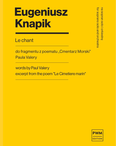 Le chant — Eugeniusz Knapik
