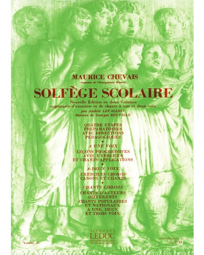 Solfège scolaire, Vol. 2 — Maurice Chevais