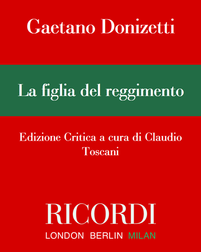 La figlia del reggimento [Critical Edition] — 多尼采蒂