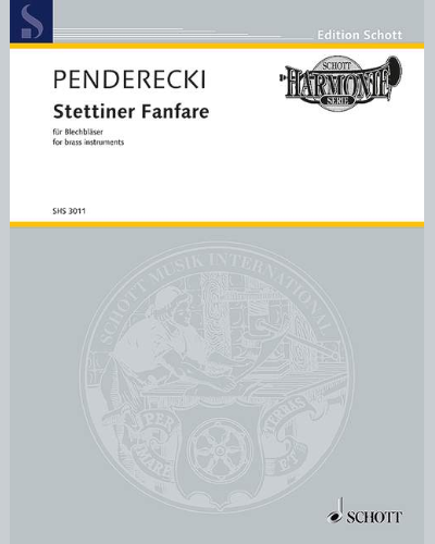 Stettiner Fanfare — 彭德雷茨基