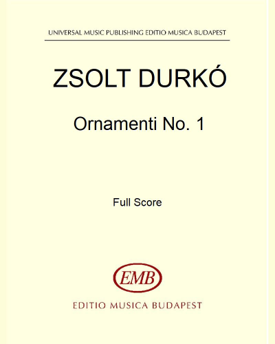 Ornamenti No. 1 — Zsolt Durkó