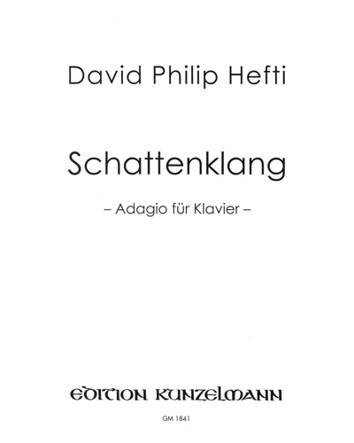 Schattenklang — David Philip Hefti