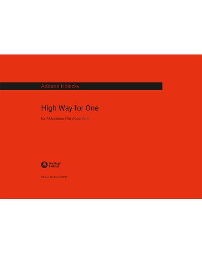 High Way for One — Adriana Hölszky