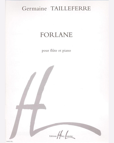 Forlane — 塔耶费尔