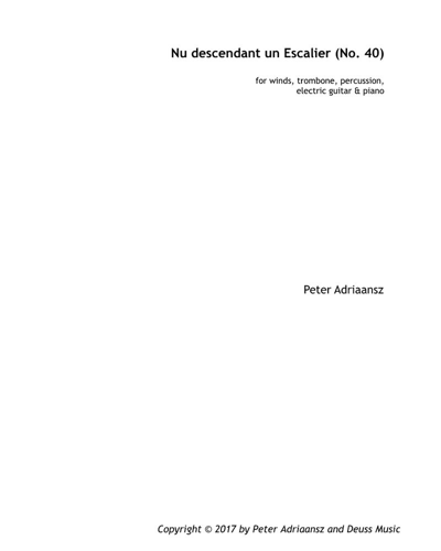 No. 40: Nu descendant l'escalier — Peter Adriaansz