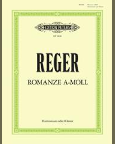 Romance in A minor — Max Reger