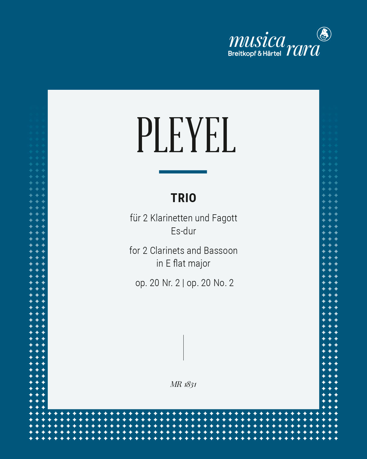 Trio Nr.2 Es-dur op. 20 B (3741) — 普莱耶尔