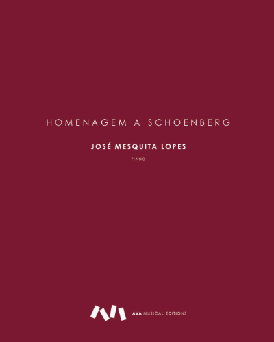 Homenagem a Schönberg — José Mesquita Lopes