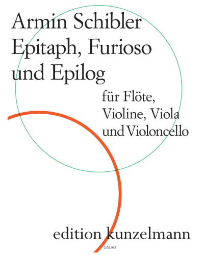 Epitaph, Furioso and Epilogue, op. 65 — Armin Schibler