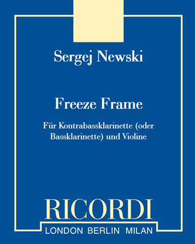 Freeze Frame — Sergej Newski