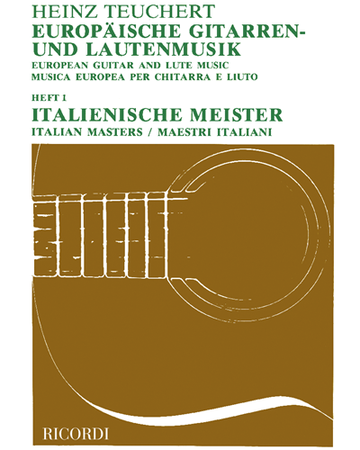 European Guitar and Lute Music, Vol. 1 — 合集