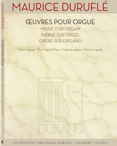 Œuvres pour orgue — 迪吕弗莱