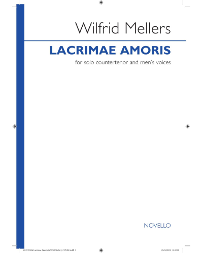 Lacrimae Amoris — Wilfrid Mellers