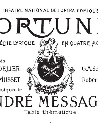 Romance de Jacqueline (from 'Fortunio') — André Messager