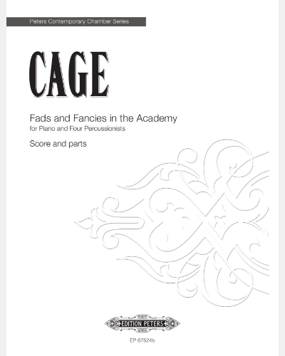 Fads and Fancies in the Academy — 约翰·凯奇