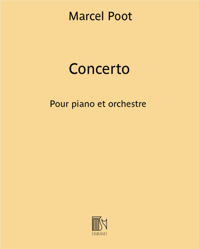 Concerto — Marcel Poot