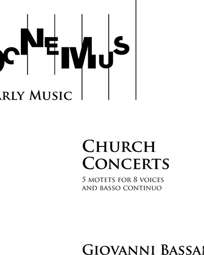 Church Concerts — Giovanni Bassano