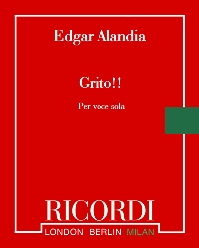Grito!! — Edgar Alandia