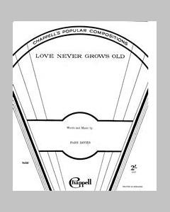 Love Never Grows Old — Harry Parr-Davies