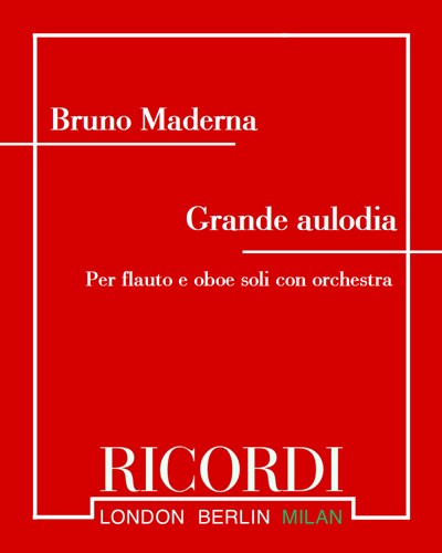 Grande aulodia — 马代尔纳